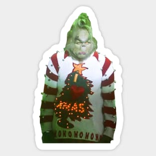 The grinch :0 Sticker